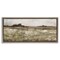 Stupell Industries Rural Country Meadow Framed Floater Canvas Wall Art